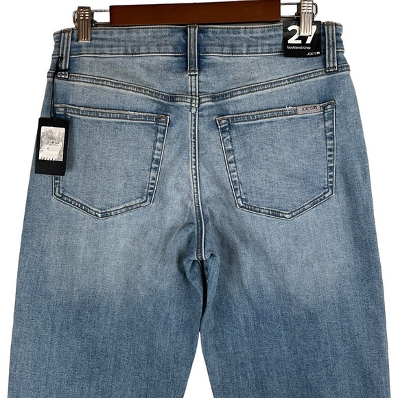 JOE'S JEANS BOYFRIEND CROP STRAIGHT LEG MEDIUM WASH JEANS NWT WOMEN'S SIZE 27 - Picture 5 of 16